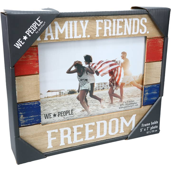 Pavilion - Wholesale Picture Frame - USA People - 9" x 7.25" Frame (Holds 5" x 7" photo)5