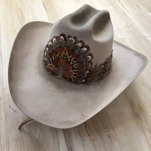 Boho Hat Feather , Hat Feather, Western Hat Feather, Cowboy Hat