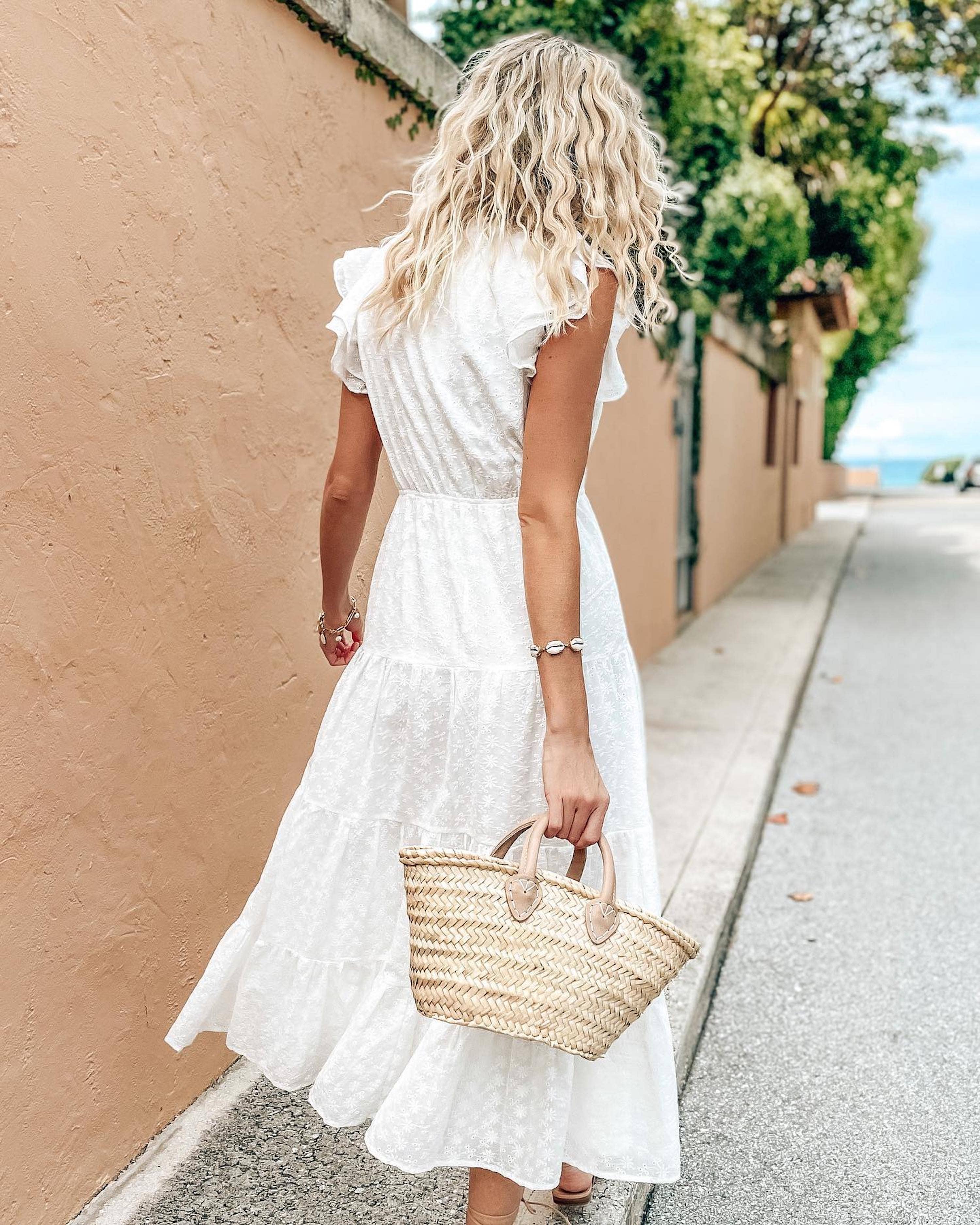 NomadWeave Ltd - Wholesale Beach Bag - French basket, small straw bag, Bridal Party, beach bag5
