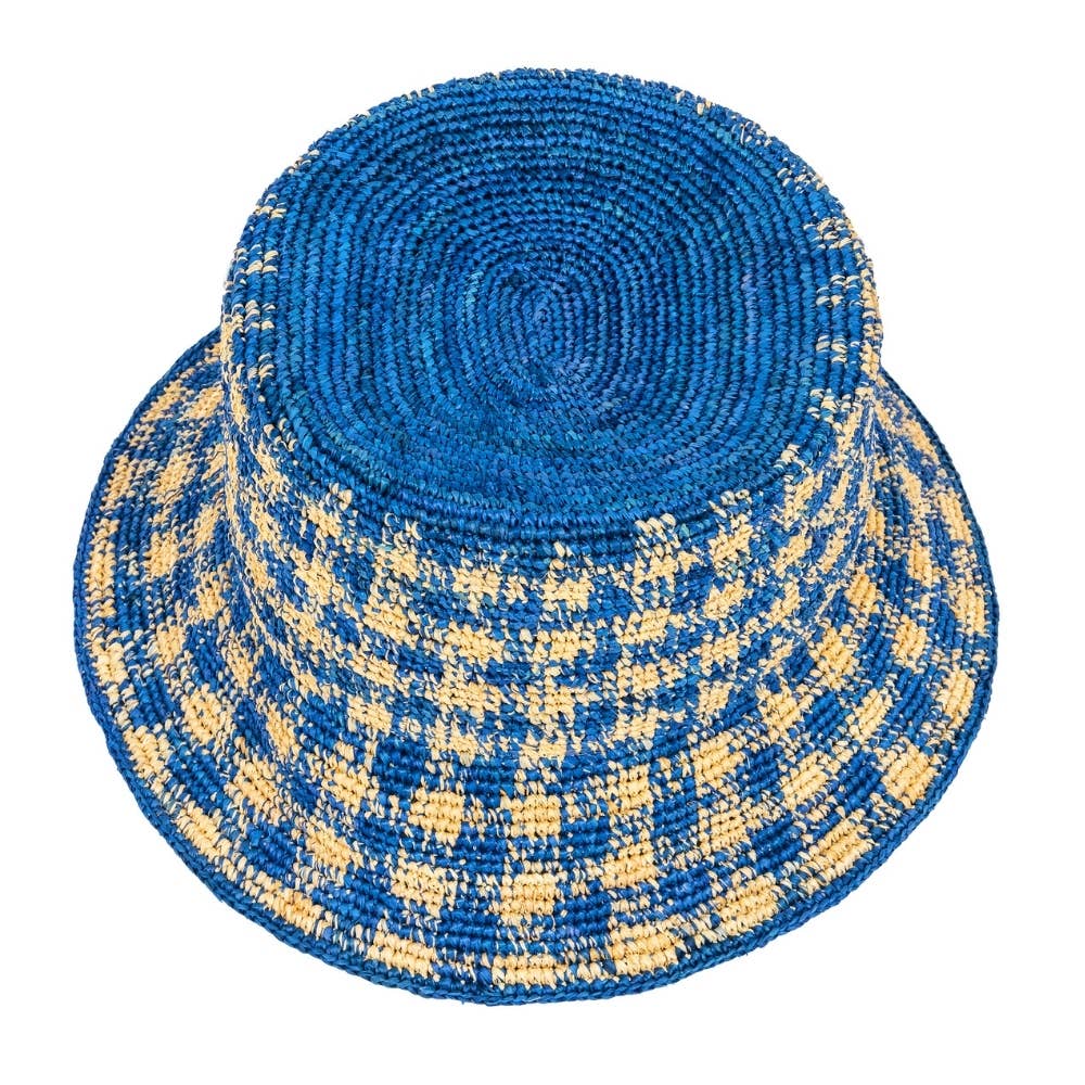 TRAVAUX EN COURS... - Wholesale Bucket Hat - Unisex - BOB RAPHIA checks20