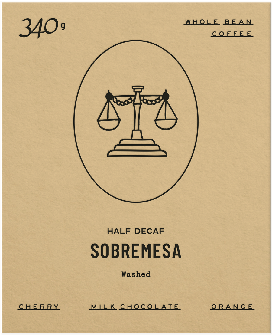 Casa Blanca Coffee Roasters - Wholesale Ground Coffee - Sobremesa - Half Decaf Coffee Blend - Ground2