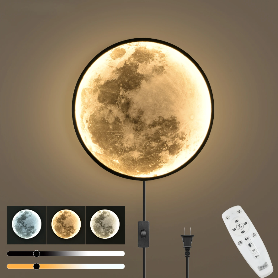 BRECK + FOX – wholesale Accent-/skrivbordslampa – Harvest Moon Vägglampa15