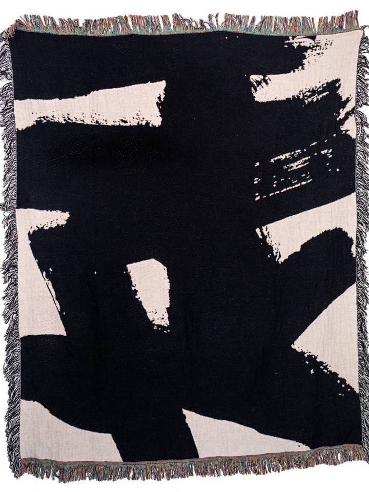 Sumi Woven Throw for wholesale by eif studio