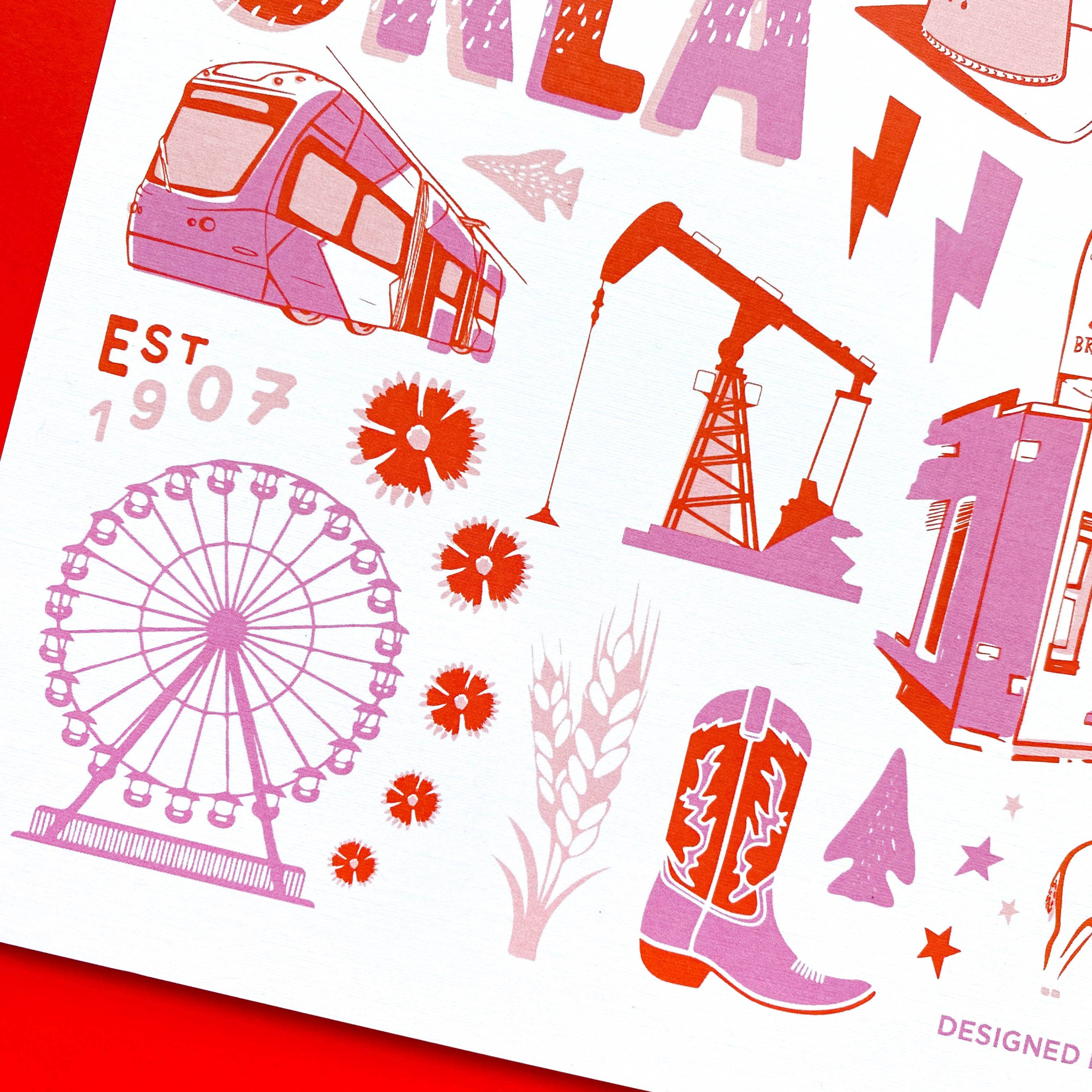 PLENTY - Wholesale Art Print - Art Print | Oklahoma Icons16