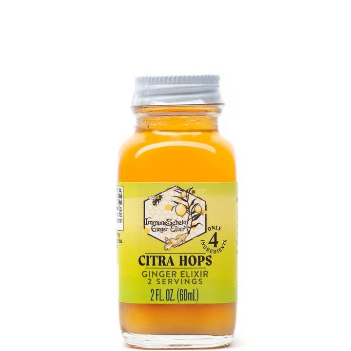 ImmuneSchein Ginger Elixirs – wholesale Elixir – 2 fl. oz Citra Humle Ginger Elixir *2021 GFA Finalist*