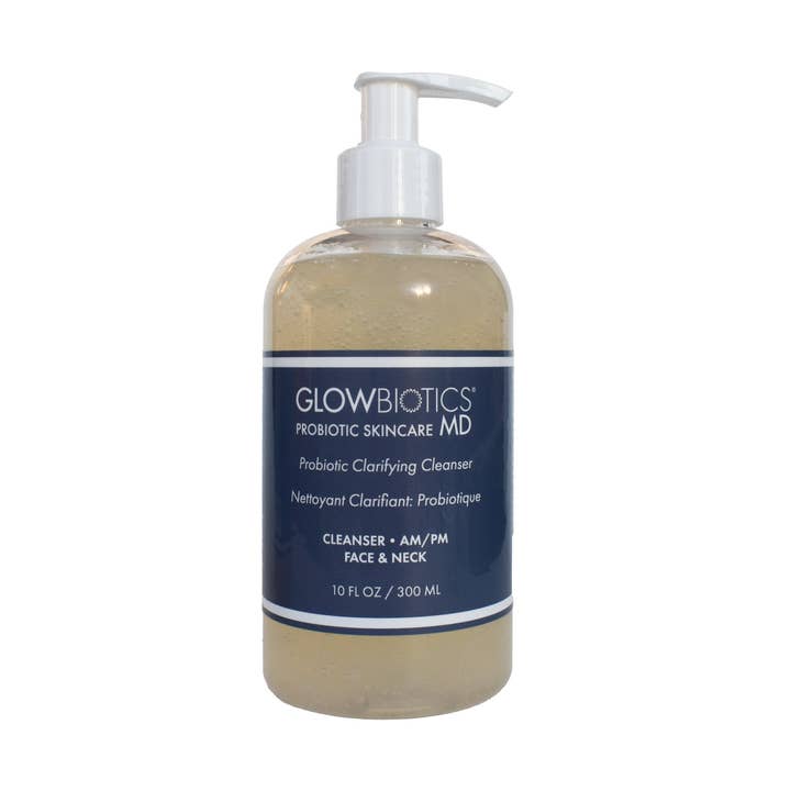 Probiotic Clarifying Cleanser 10 oz for wholesale by GLOWBIOTICS