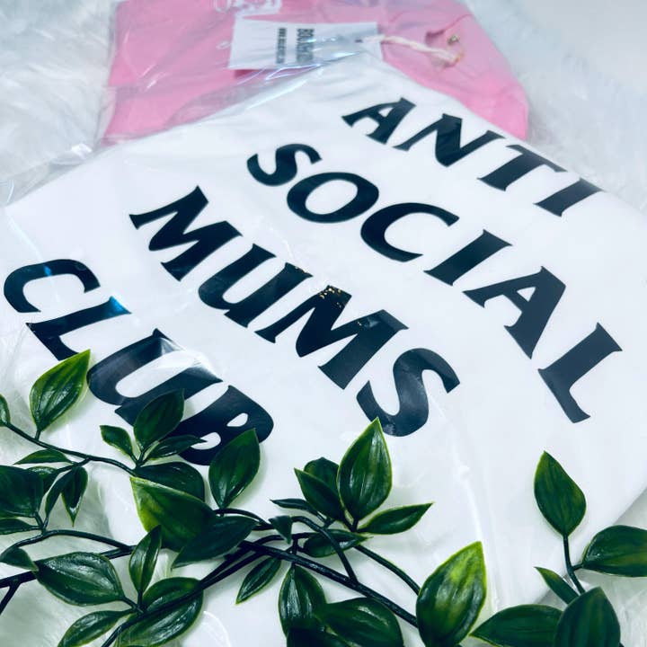 Anti Social Mums Club T Shirt for wholesale by BOUJIEKIDS