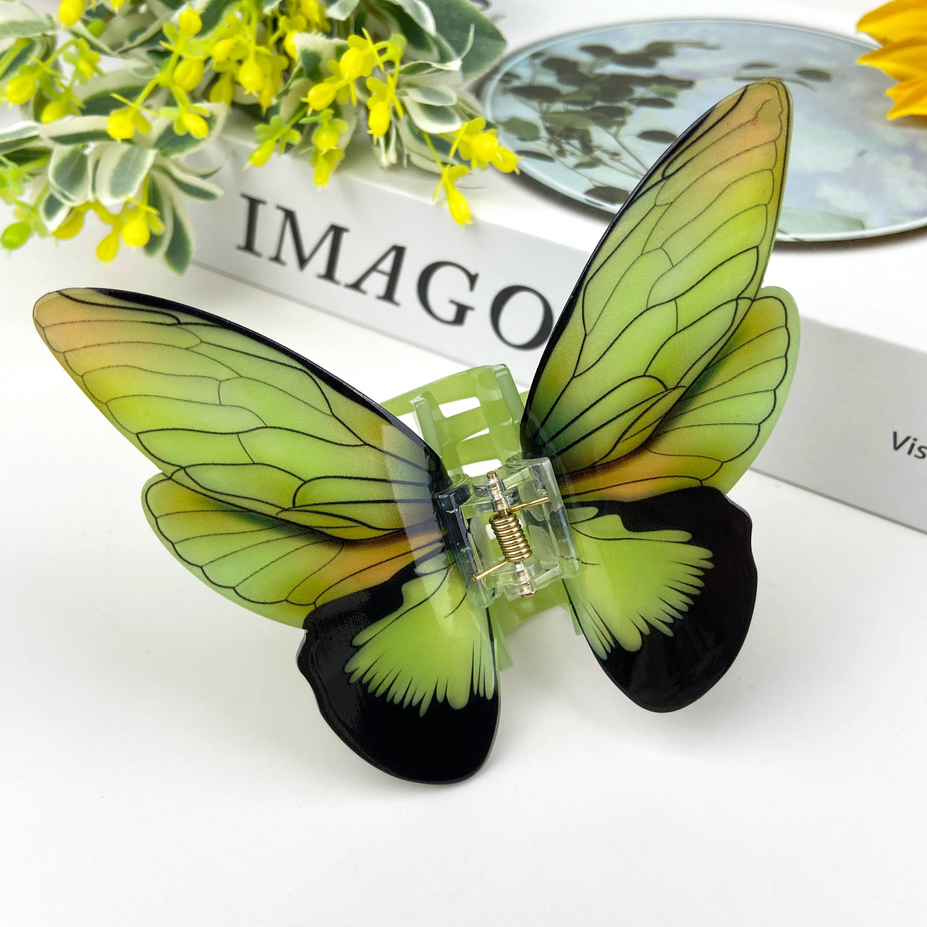 TheDivaSoap - Wholesale Hair Clip - Women's - colorful butterfly hair clips elegant beautiful hair clip5