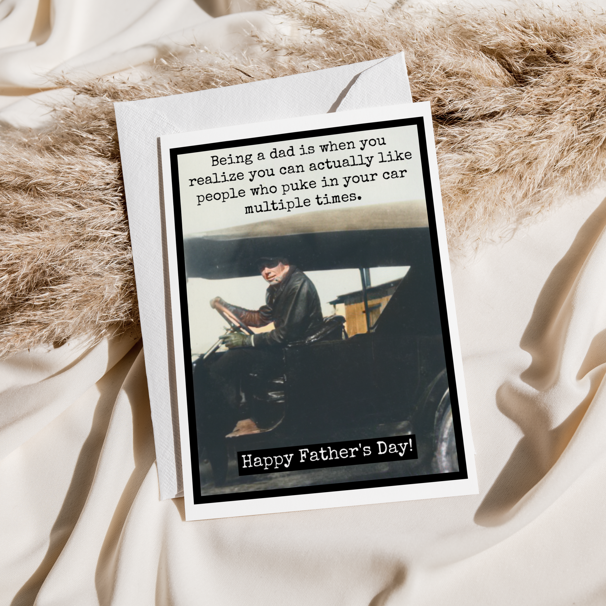 Raven's Rest Studio - Wholesale Father's Day Card - Father's Day Card. Being A Dad Is When You Realize You Can..1