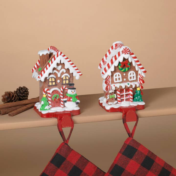 Promos 6"H Clay Dough Holiday Gingerb for wholesale by The Gerson Companies