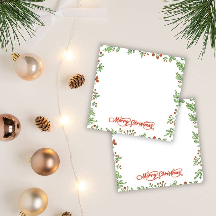 Post-it® Notes Design Series - Wholesale Sticky Notes - Holiday Greens Post-it® Notes – 3x3 – Festive sticky notes1
