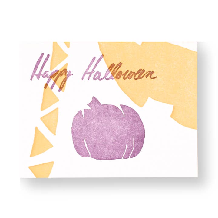 Halloween Thaumacard for wholesale by Letterpress PLAY