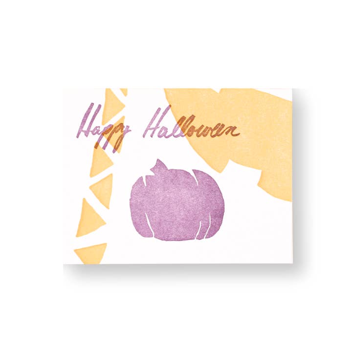 Letterpress PLAY – wholesale Halloween card – Halloween Thaumacard