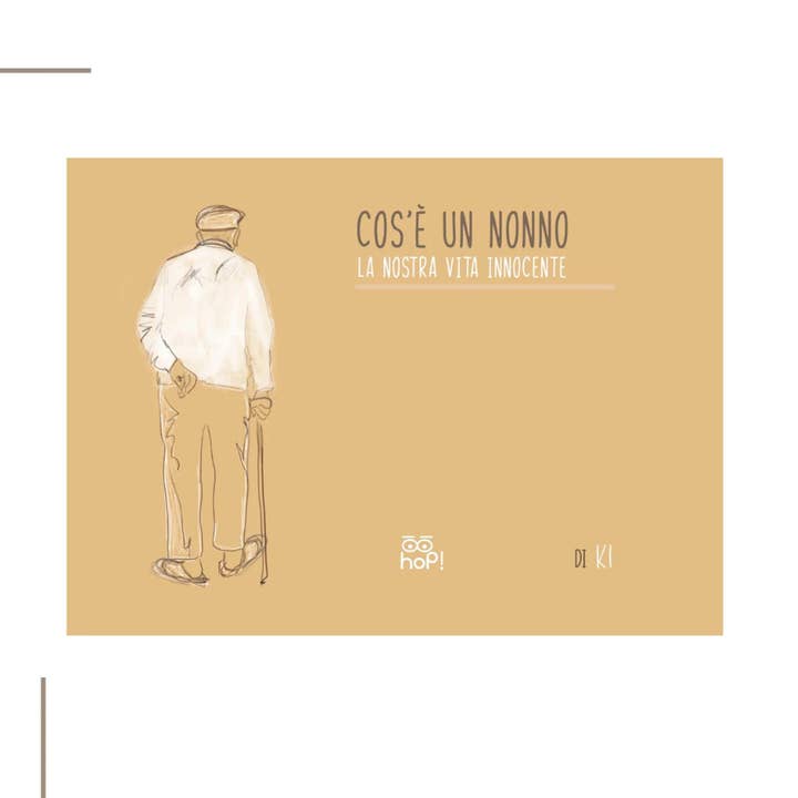 Libro “Cos’è un nonno” di Cristina Ki Casini per la vendita all'ingrosso da parte di Hop!