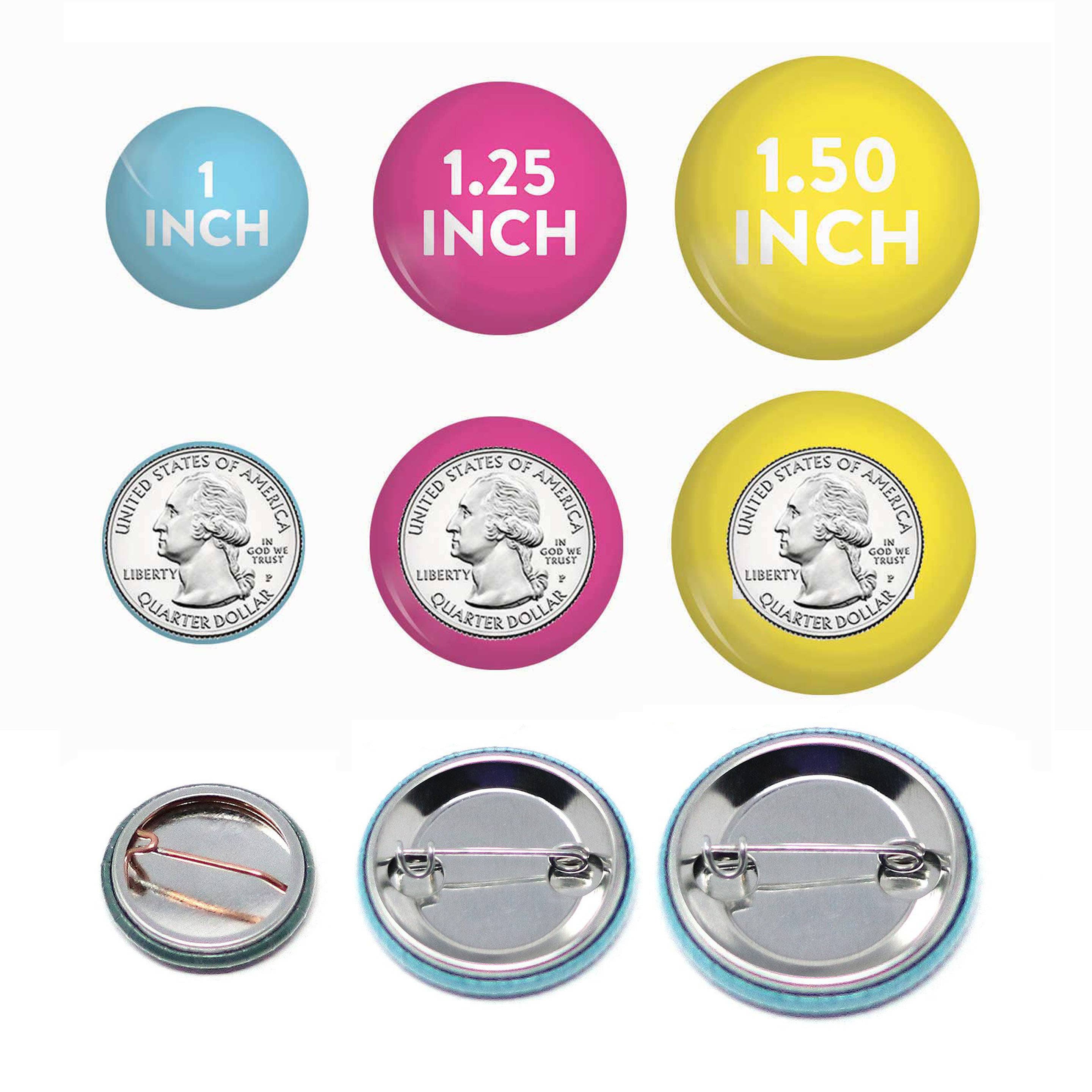 The Pin Pal Club - Vente Épinglettes/boutons - Bouton Pinback drapeau de la fierté lesbienne1