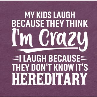 Mijn kinderen lachen omdat ze denken dat ik gek ben TEE voor wholesale door Ink'd Worx by Design