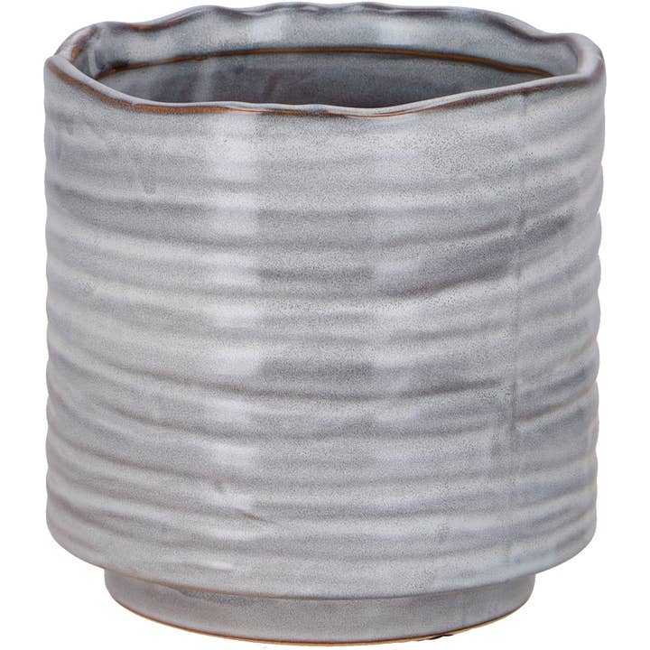 Ceramic Pot Mohna, D13.5 cm, H13.5 cm, For Orchid #2 for wholesale by Vosteen