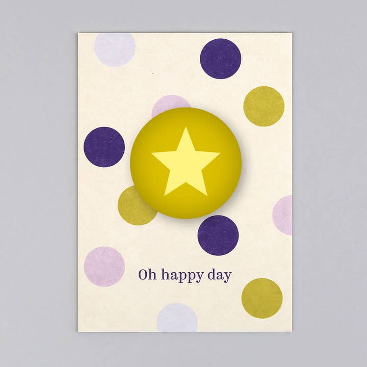 Conjunto de ímanes com postal Dora + estrela por atacado de Kunst an Papier