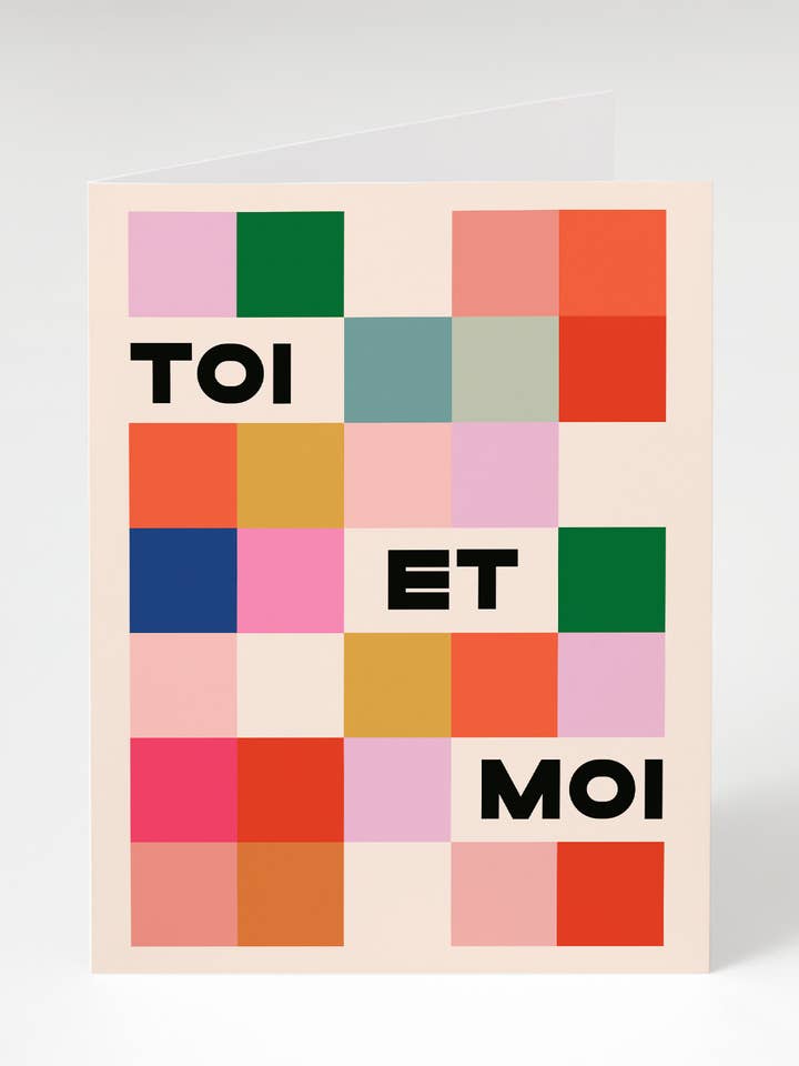 Toi Et Moi Card for wholesale by Bon Femmes