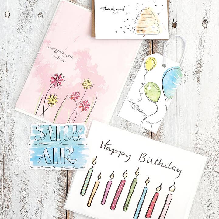 The Painted Pen - Wholesale Stationery/Notecard Set - Anytime Stationery Starter Pack2