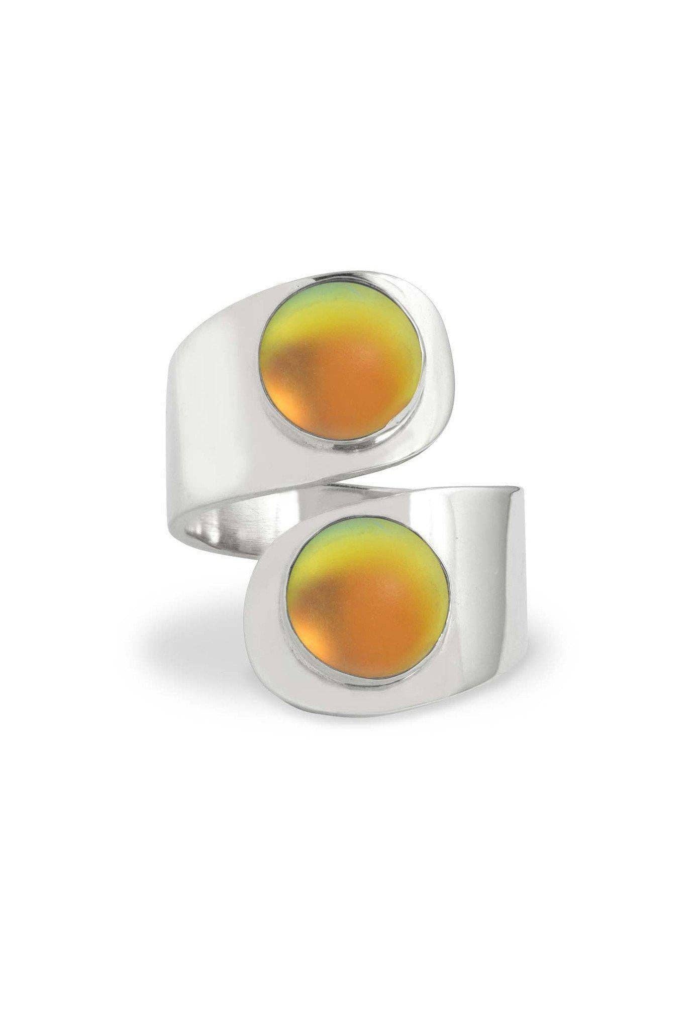 LeightWorks - Vendita all'ingrosso Anelli cocktail/statement - Anello Doppio Cerchio11