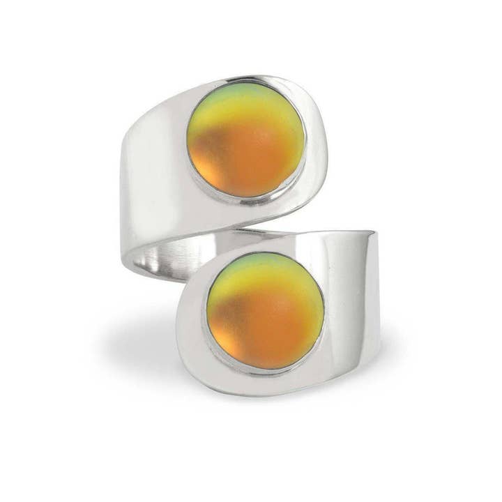 LeightWorks - Vendita all'ingrosso Anelli cocktail/statement - Anello Doppio Cerchio11