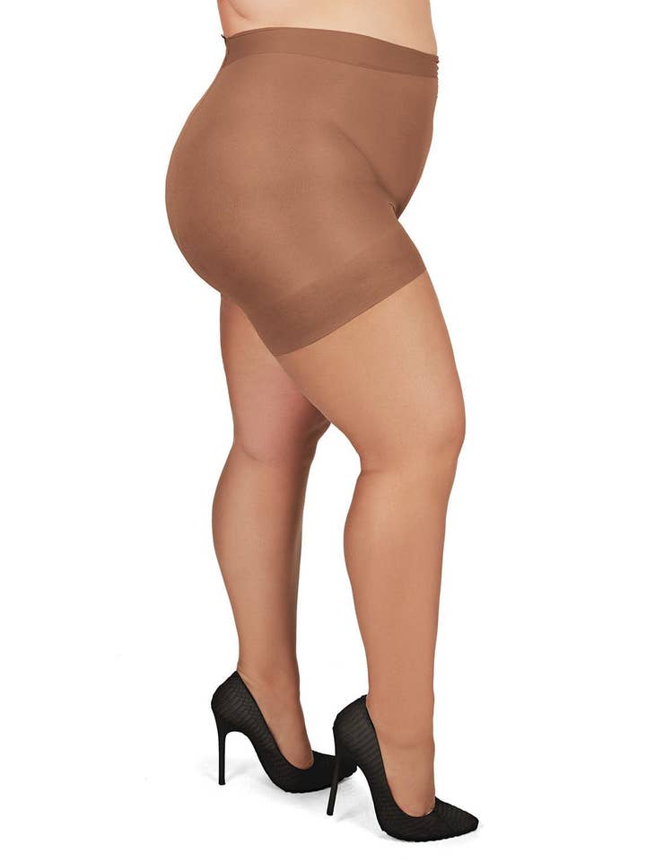 Infinity Classics International Inc. - Vendita all'ingrosso Collant sottili - Donna - Collant Top Curvy Sheer Control Plus Size All Day0