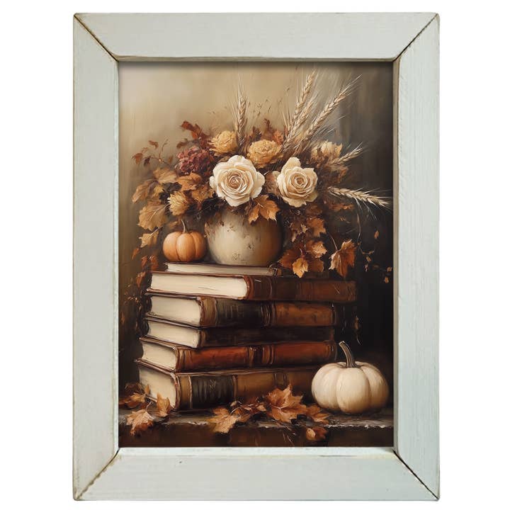 HMK861L Herfst Bloemenboeken voor wholesale door JanMichaels Art & Home