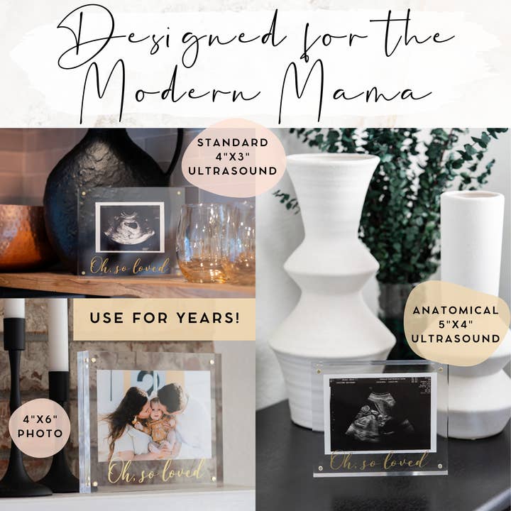 MAMA loves MINI – Moldura - Crianças e bebés por atacado – Molduras para imagens de ultra-som2