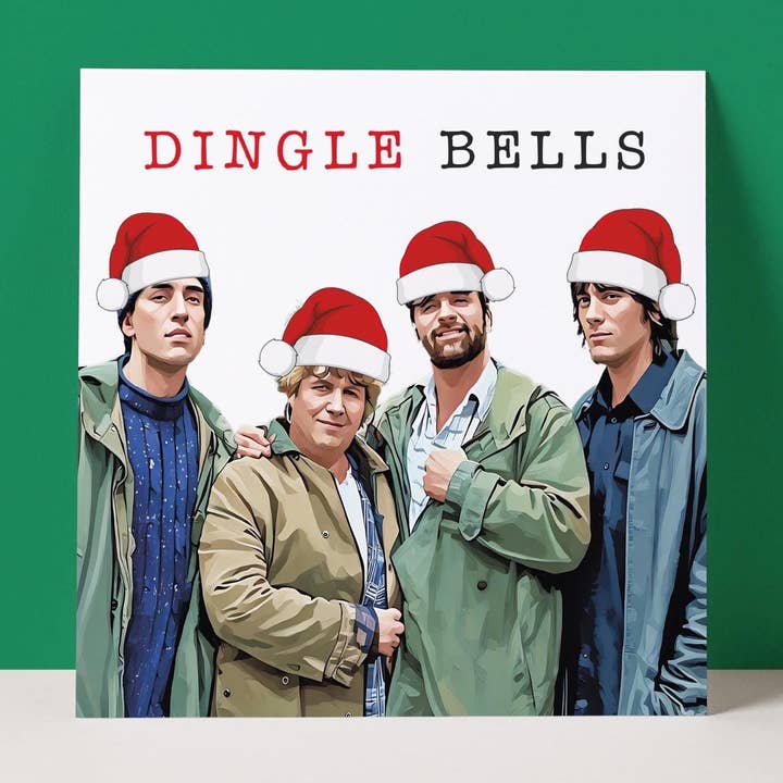 DINGLES - CHRISTMAS CARD for wholesale by Pack a Punch Designs