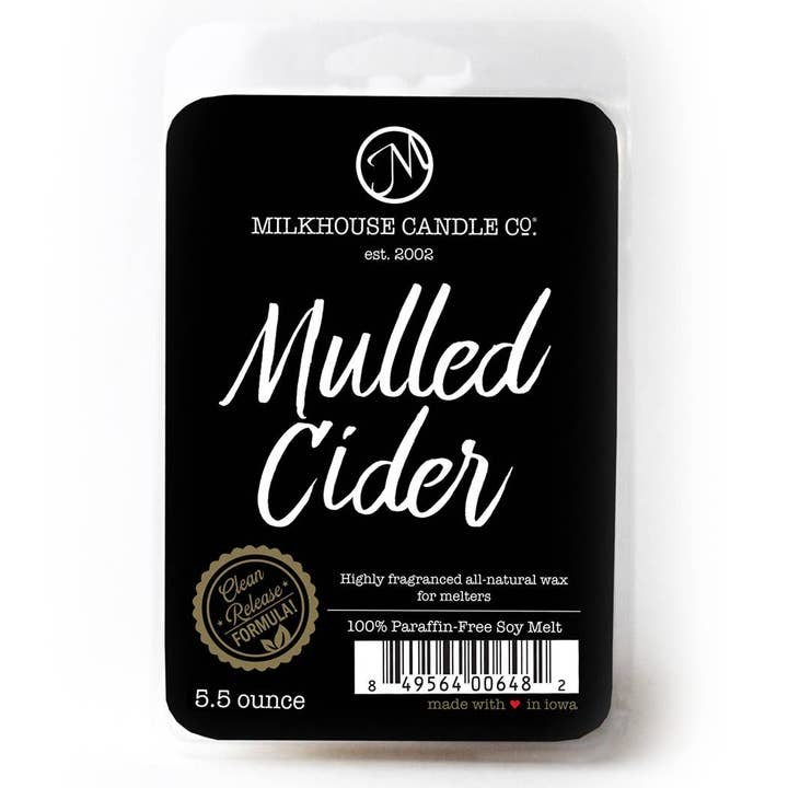 Milkhouse Candle Company - Wholesale Wax Melt - 5.5 oz Wax Melts: Mulled Cider