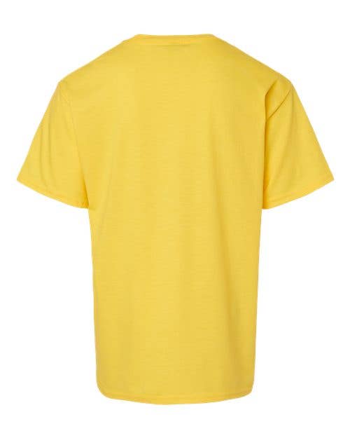 Total Apparel - Wholesale Sublimation Blank T-Shirt - Kids - Gildan Youth Softstyle  CVC T-Shirt | Sublimation 64000BCVC7