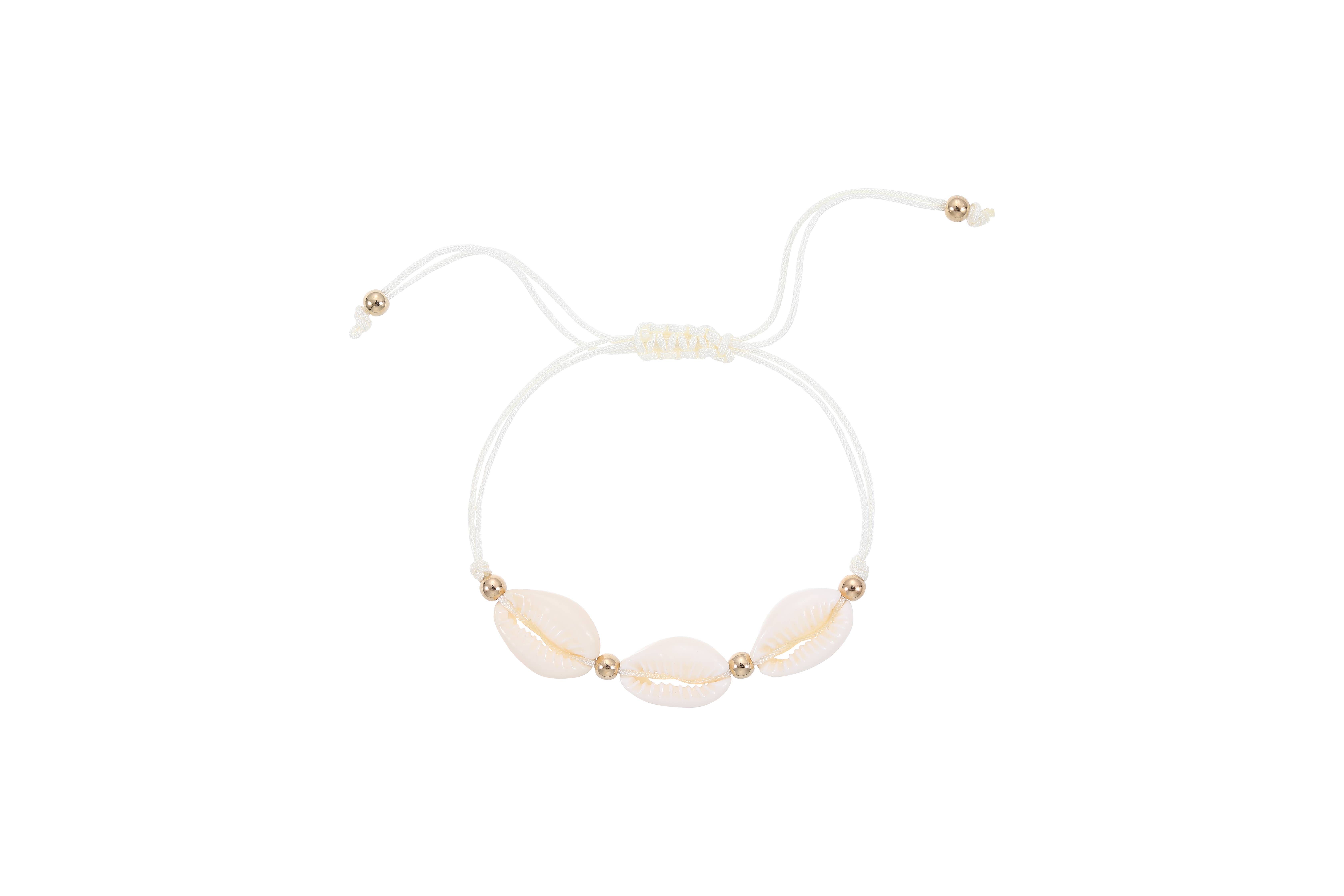 STELLA GREEN - Wholesale Beaded Bracelet - Adjustable Shell Bracelet13