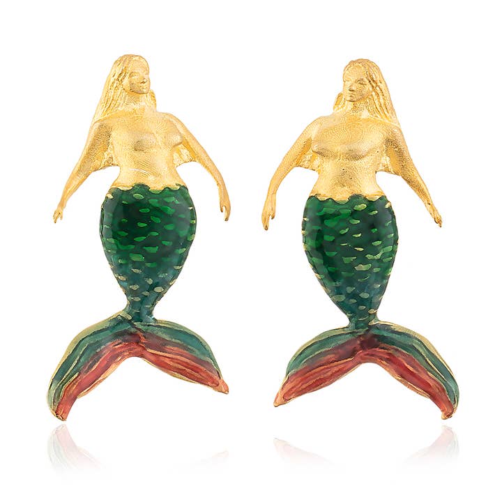 Orecchini Sirena per la vendita all'ingrosso da parte di Milou Jewelry