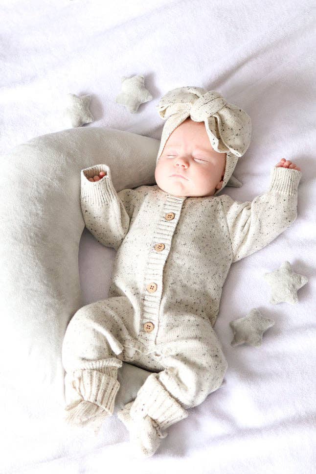 Brave Little Lamb the Label - Wholesale Jumpsuit - Baby - Luxe Knitted Romper2