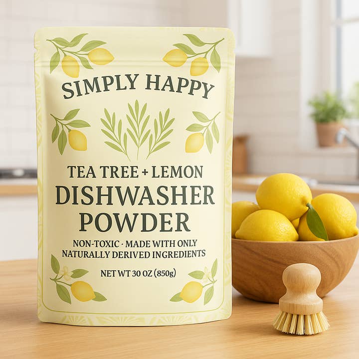 Tea Tree + Lemon Dishwasher Powder | Naturally Derived and other Purchase Wholesale lemon powder. Free Returns & Net 60 Terms on Faire trending on Faire.