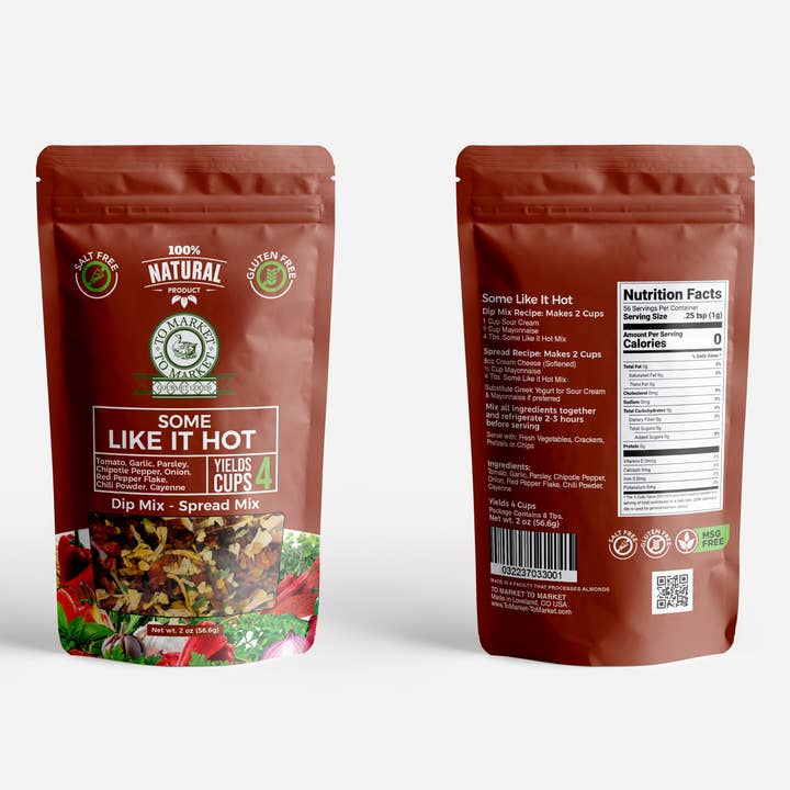 To Market- To Market - Dips & Spreads - Vente Sauces - Some Like It Hot - Mélange pour trempette3