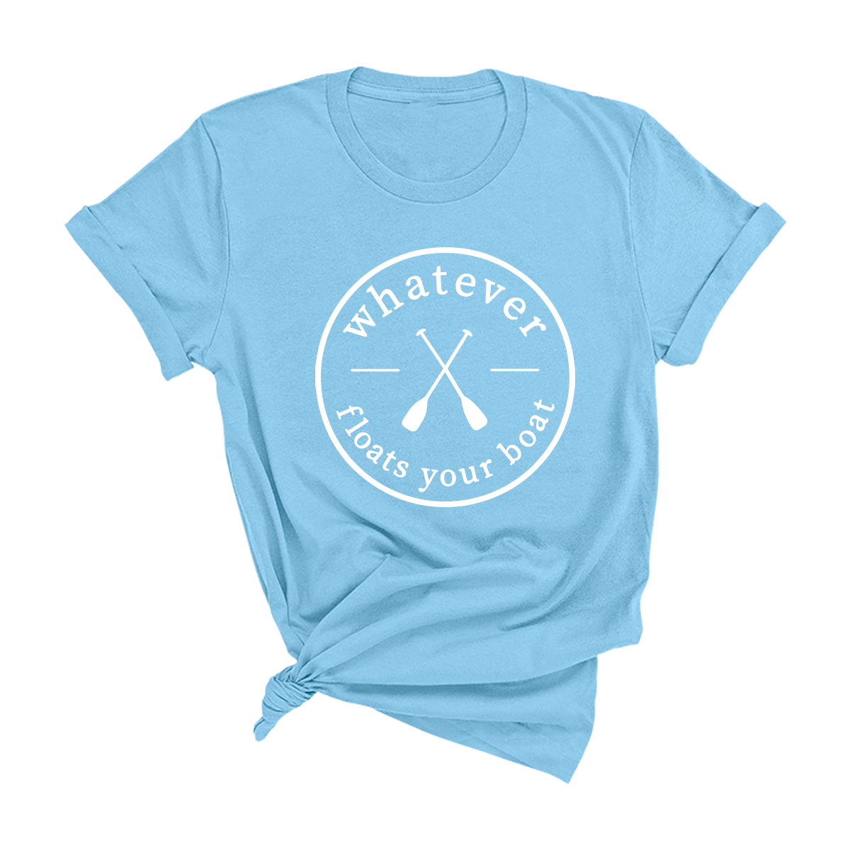 Viv&Lou - Wholesale Screen Printed T-Shirt - Women's - Whatever Floats Your Boat T-Shirt2