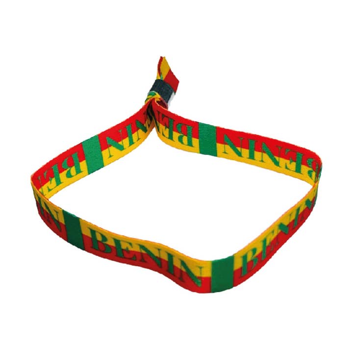 Bracelet – Drapeau du Bénin – P667 pour la vente par Astur Pins