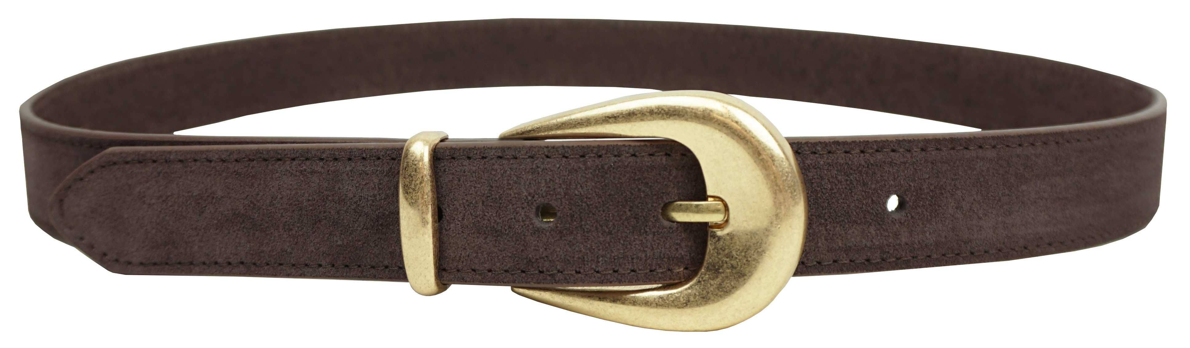 Anais - Wholesale Belt - Women's - Leather belt with gold buckle CT39592