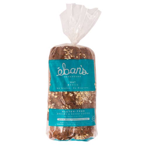 Eban's Bakehouse - Wholesale Bread/Tortilla - Gluten-Free Oat Bread