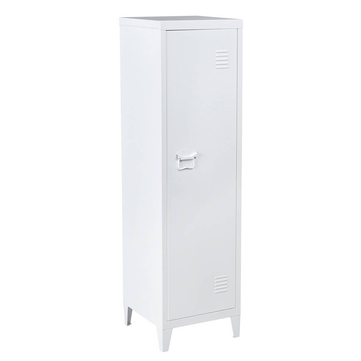 HOMYCASA DESIGN INC - Wholesale Cabinet - Multifuction 3-Tier Single Door Metal Storage Cabinet1