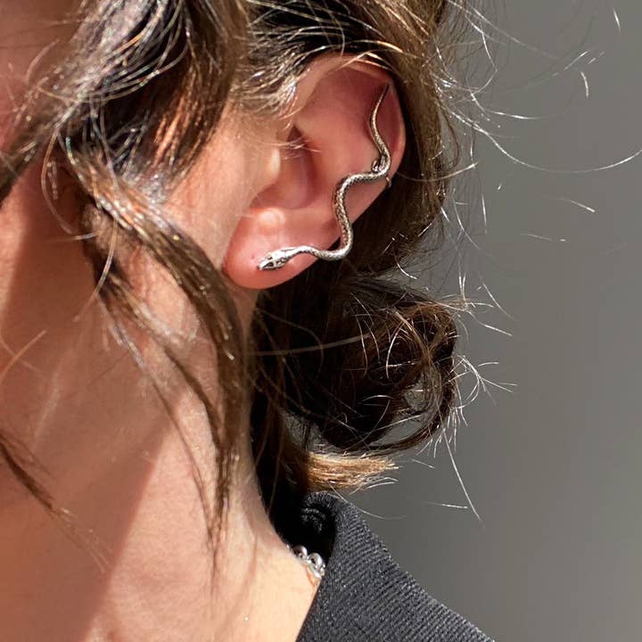 HELLES - Wholesale Cuff/Wrap Earrings - SNAKE EAR CUFF4