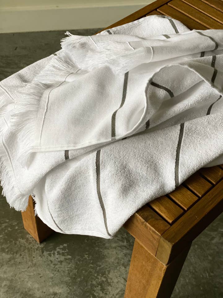 Half-Terry Bath Towels (Set of 2) for wholesale by Sultana Luxury Linens