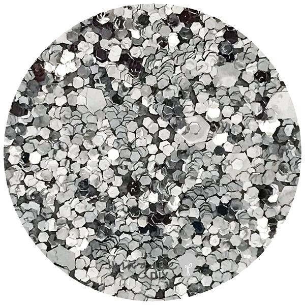 Imaginediy – wholesale Craft supplies – Sequin Glitter Paper - Silver0