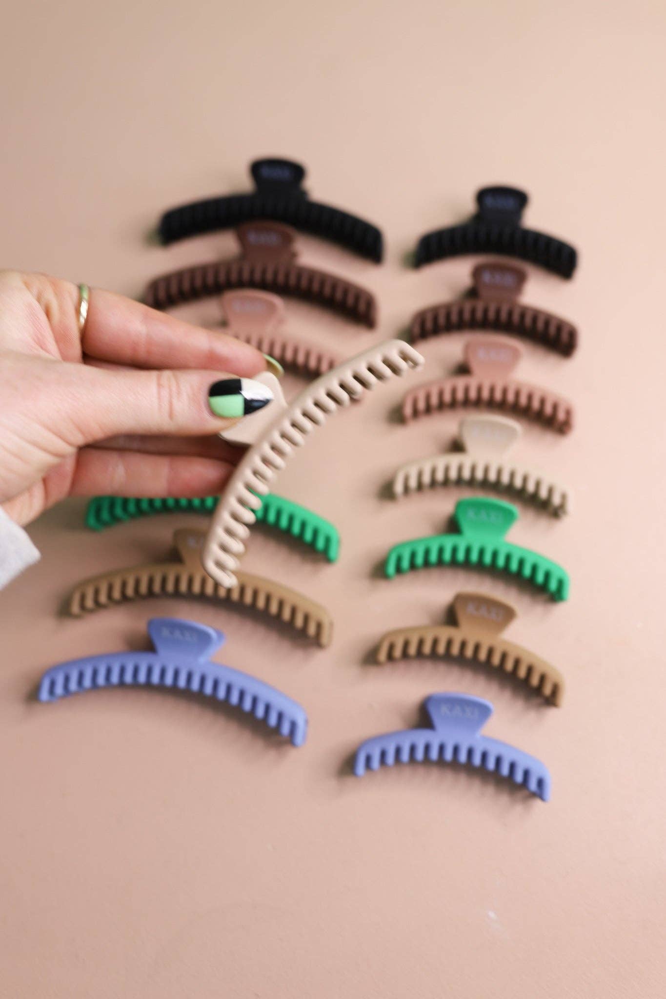 KAXI – Engroshandel Hårspænde - Dame – Midi Hold Everything Claw – Mat Finish30