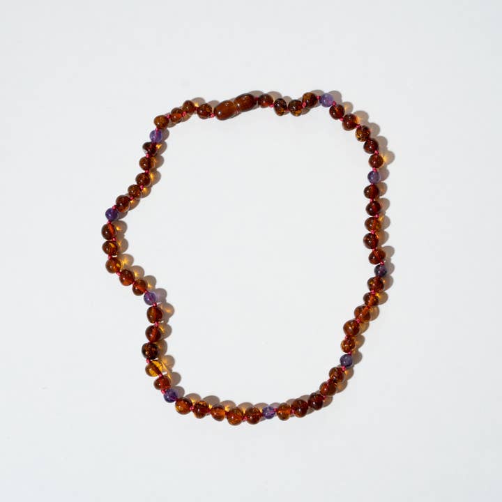 Nirrimis – Engroshandel Halskæde - Børn – Amethyst - Halskæde (børn)