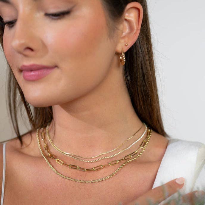 The Sis Kiss – Großhandel Gliederhalskette – Die Leo-Kette (Essentials-Kollektion
