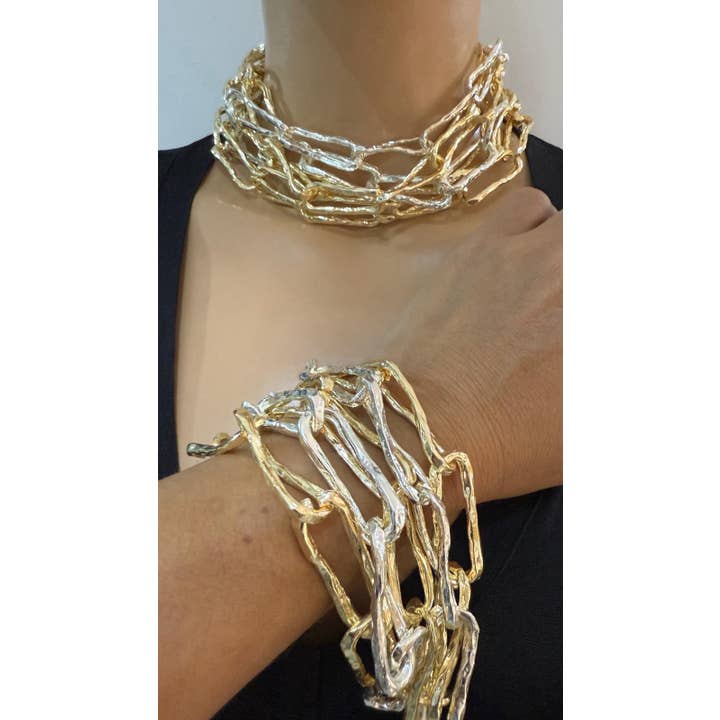 BUBU BY TEKIN SHOP - Wholesale Jewelry Set - GOLD-PLATED SET3