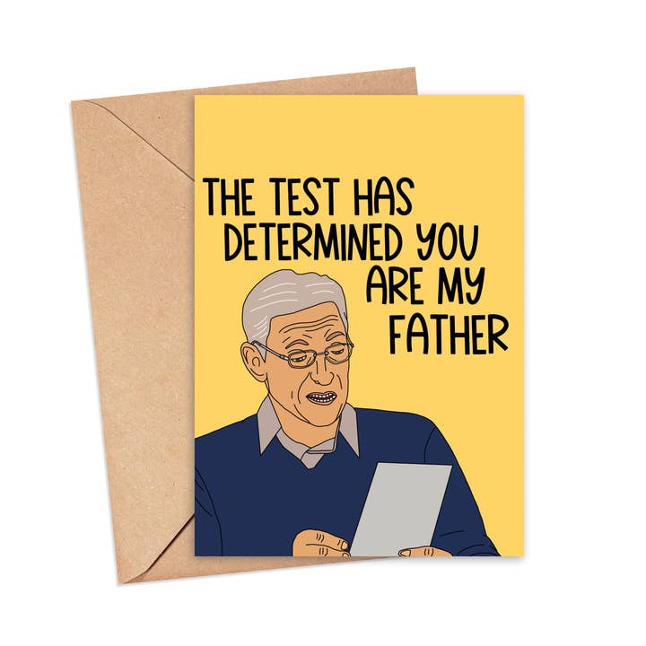 Carte de fête des pères Maury pour la vente par Saucy Avocado